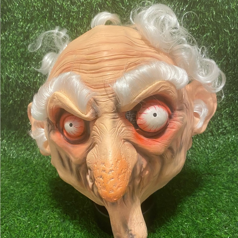 2016 dirty old man Halloween mask/100th day of school little wear in pics